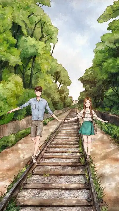 情侣插画~来自韩国插画家aeppol