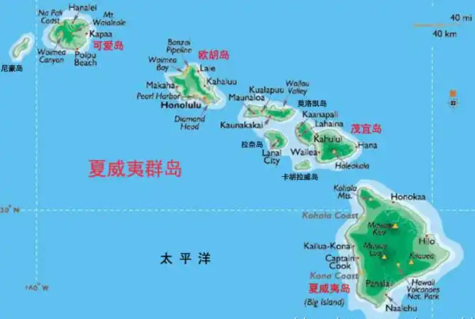 全球有名的夏威夷天体海滩