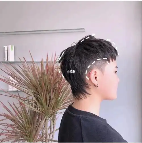 男士最火小狼尾不挑头型易打理|||一个男人的颜值