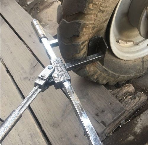 60真空胎拆卸工具龙钳扒胎工具摩托车手动拆卸剥离夹压胎器龙钳胎夹