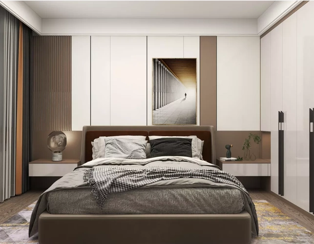 四居改三居黑白灰的现代简约风