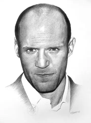 艺术家paul brady逼真的电影明星铅笔肖像画