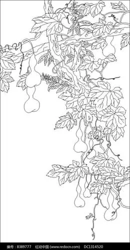 葫芦雕刻图案