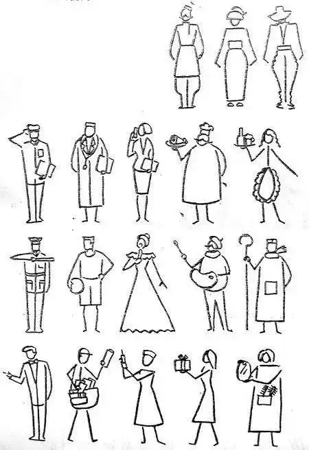 人的简笔画人的简笔画小女孩