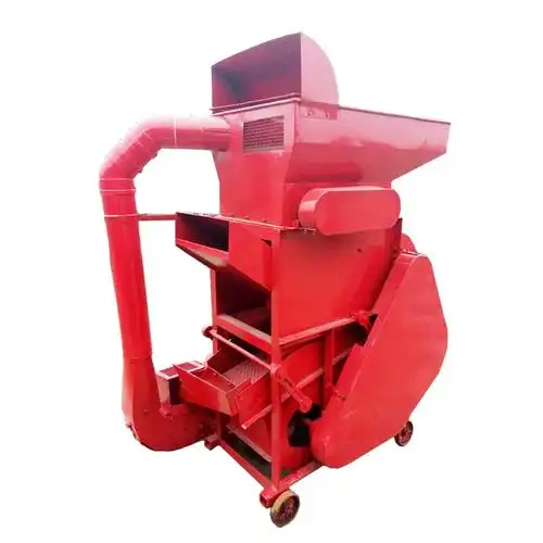 安徽中型花生脱壳机油坊花生脱粒机二次复脱电机柴油机带脱花生机