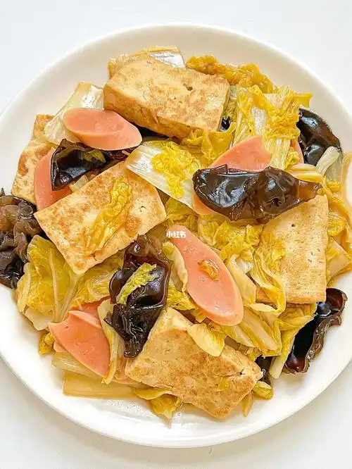 娃娃菜豆腐煲100道减脂餐74安利减脂姐妹