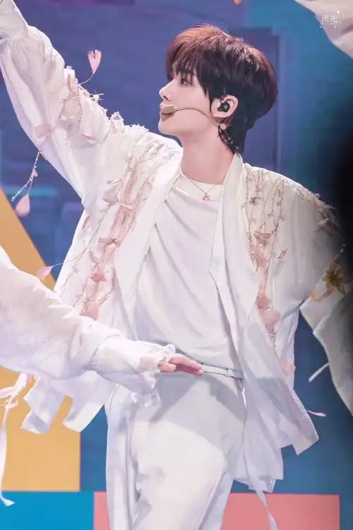 丁程鑫的舞台静态图怎么可以这么灵