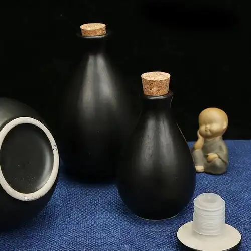 酒瓶仿古醉手桃花酒坛白酒坛土陶二两小酒半斤家用酒壶
