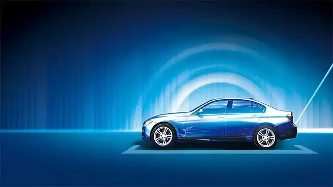 汽车海报背景图片素材,主题为汽车背景,可用作汽车海报背景,蓝色汽车