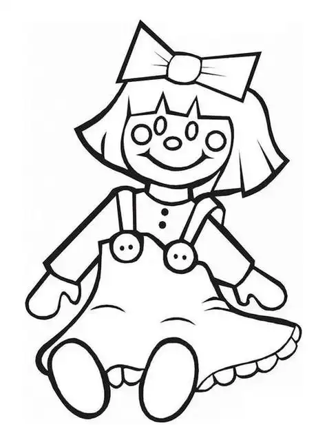 简笔画怎样简笔画洋娃娃布娃娃如何画简单又漂亮来看布娃娃简笔画画法