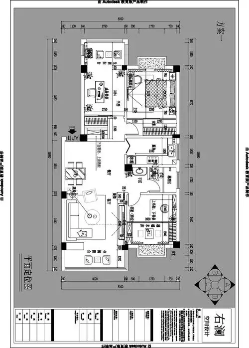 2,此户型为三房设计,两个卧室朝南,满足更多卧800_1117竖版 竖屏