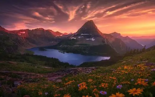 大自然唯美山川风景图片桌面壁纸