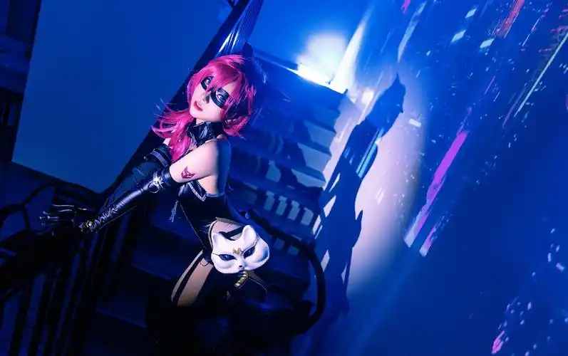 阿珂 暗夜猫娘cos - 王者荣耀-s37赛季资讯-小米游戏中心