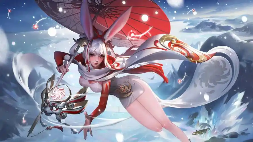 阿离新皮肤祈雪灵祝去衣