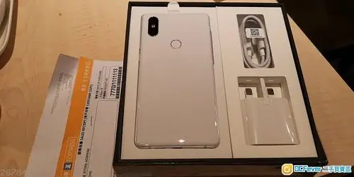 出售5月机 小米 mix2s mix 2s 陶瓷白 128gb 香港行货 99.99新全套
