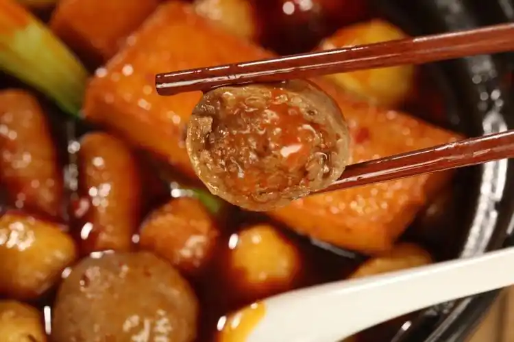 q弹滑爽的火锅丸子一口唤醒你的食欲