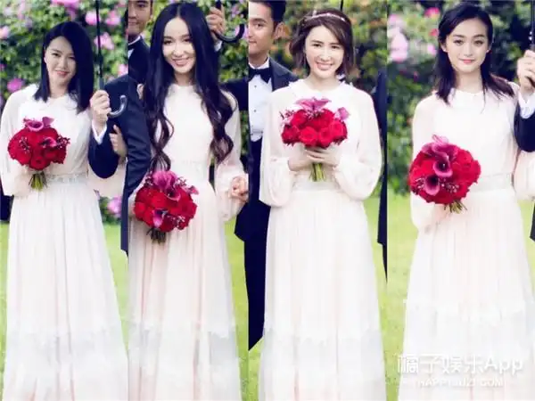 开扒张歆艺伴娘团:果然是性格相似才能走一辈子啊