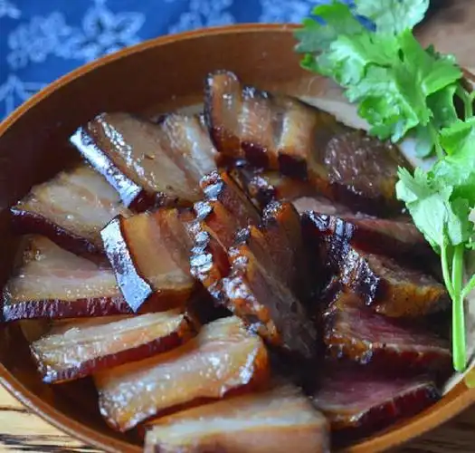 记忆里年味很浓的湘系传统美食,宁远腊肉,腊肠