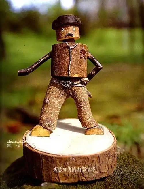 diy手工精致木制的动物工艺品图片5款展示