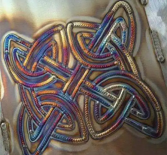 钢铁上绣花焊工界最顶级的艺术品