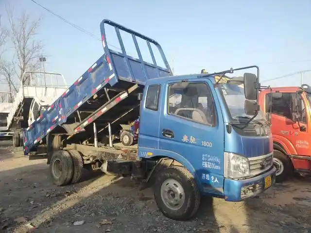 【图】- 16奥驰1800小黄牌自卸车,双顶后翻 - 齐齐哈尔龙沙货车