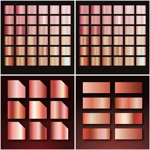 玫瑰金颜色的图片头发 玫瑰金颜色的图片