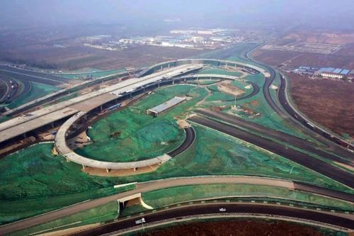 淄博2座新立交桥东西主线通车!附航拍图