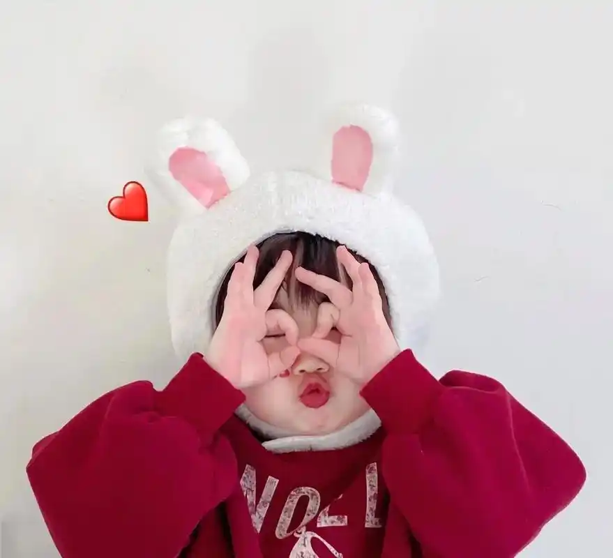 这也太可爱了吧 #萌娃头像 #可爱头像女卡通呆萌 #优质头 - 兑趑