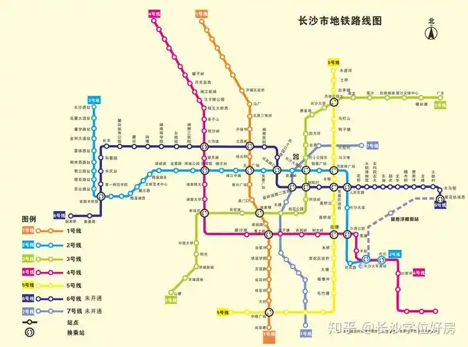 长沙最繁忙的地铁线是2号线和6号线 - 知乎
