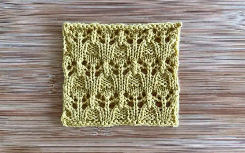 【轻描编织】分享一款简单又好看的镂空花样,针法不多,易学易织,适合