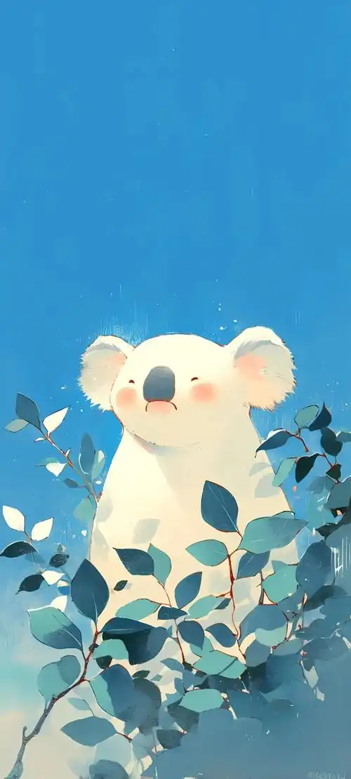 可爱卡通动物插画壁纸高清图片免费下载保存