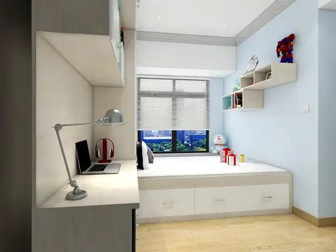 简约单人儿童房