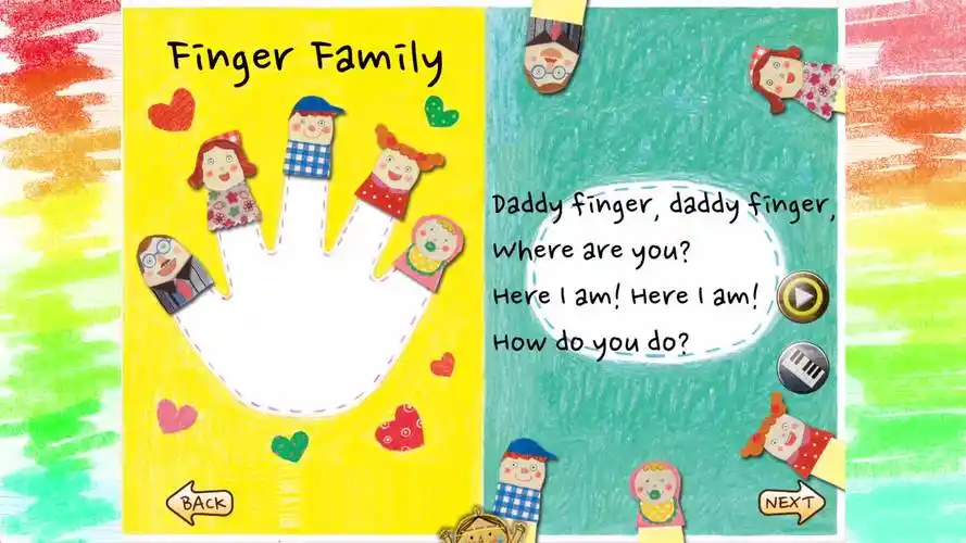 小猪佩奇学英语唱儿歌家庭成员手指歌亲子早教双语教学艺术培养