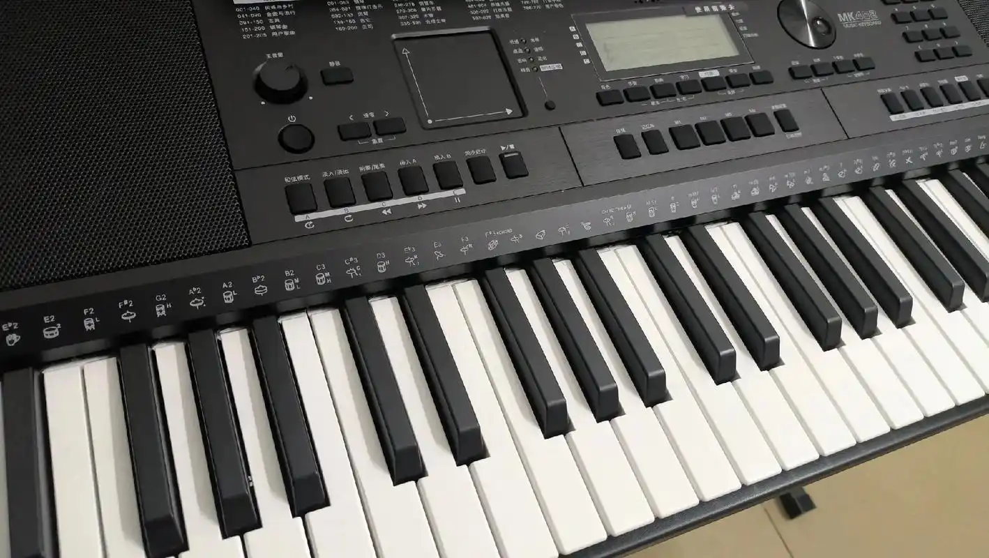 电子琴演奏 #美得理 新买的,开箱 - 抖音