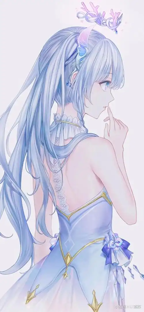 二次元长发女生壁纸