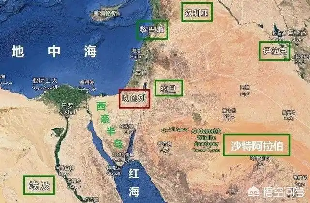 以色列的国土原来是属于哪个国家的?