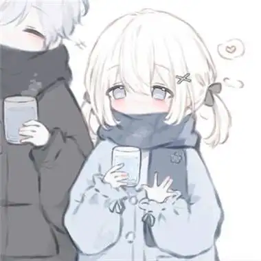 超可爱的温馨情侣头像 恩爱绵长的浪漫情侣头像