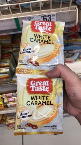 甜甜的~菲律宾greattaste white白咖啡coffee巧克力速溶咖啡30g