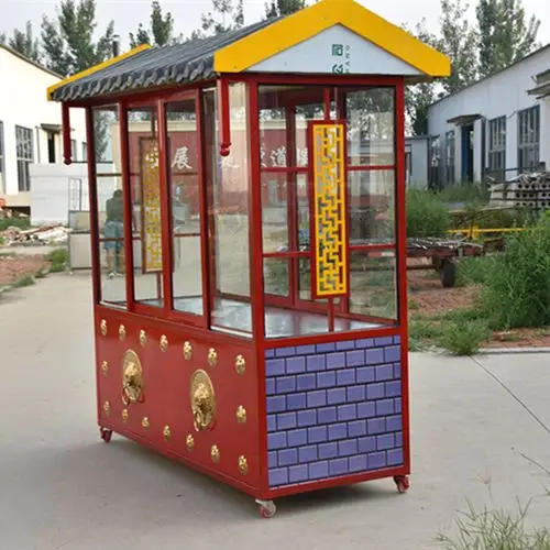 山东聚源满车香仿古糖葫芦小吃车招商|仿古糖葫芦小吃车加盟