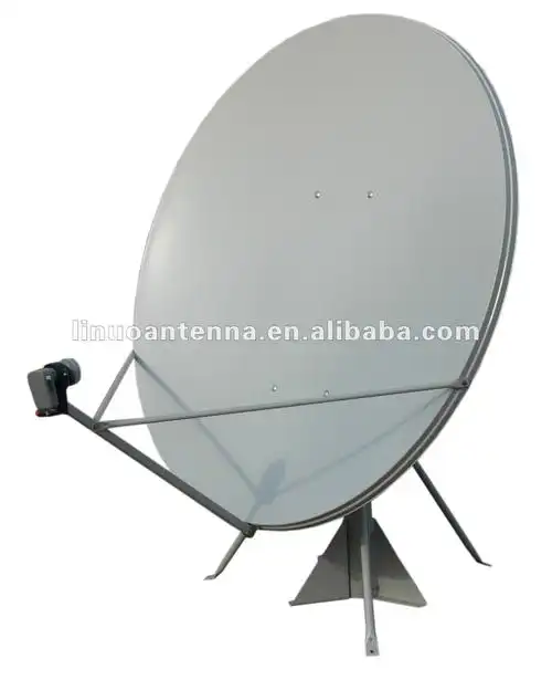 ku 150cm offset dish antenna/outdoor tv satellite dish antenna