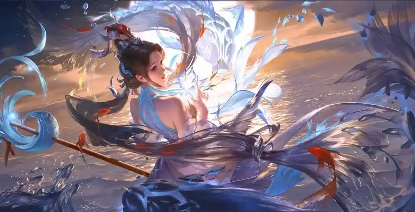 王者荣耀 大乔 白鹤梁神女