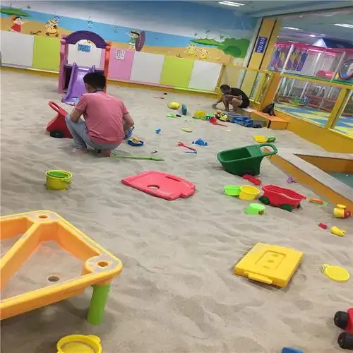 儿童玩具沙子儿童沙池沙滩用圆粒沙