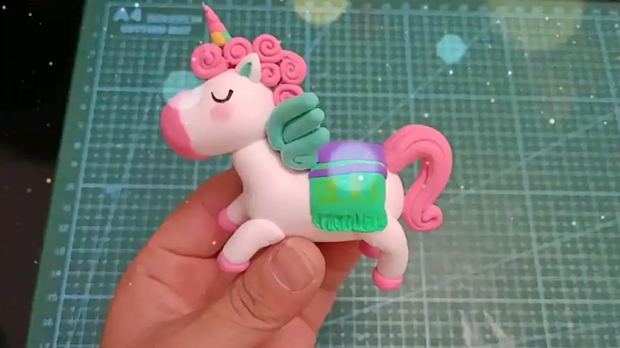 可爱的粘土独角兽的做法_哔哩哔哩_bilibili