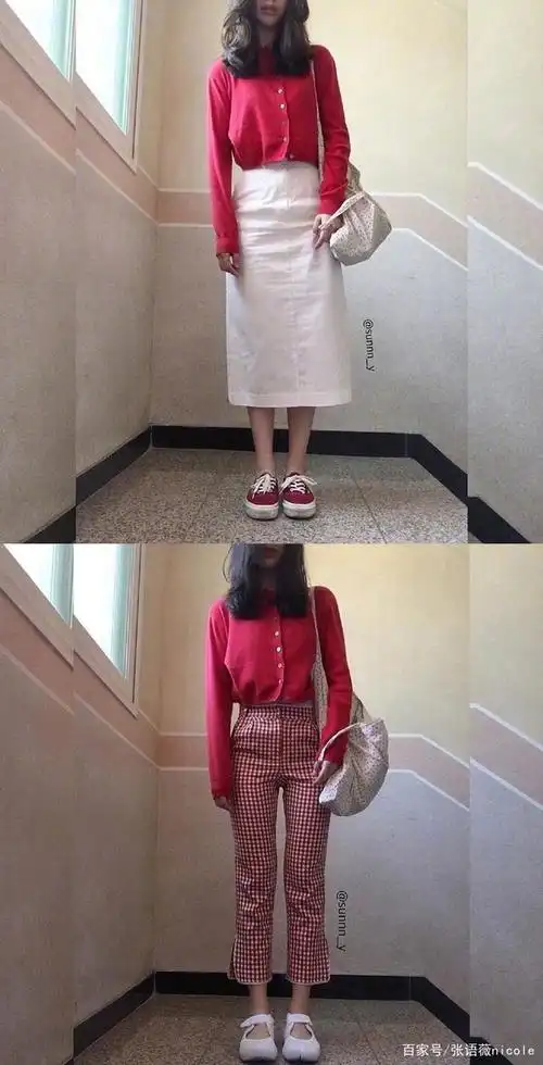 简单时尚的学生党日常穿搭 把常见单品搭配出不一样的感觉!