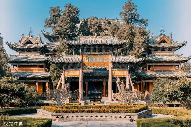 山西省运城市解州镇关帝庙./视觉中国