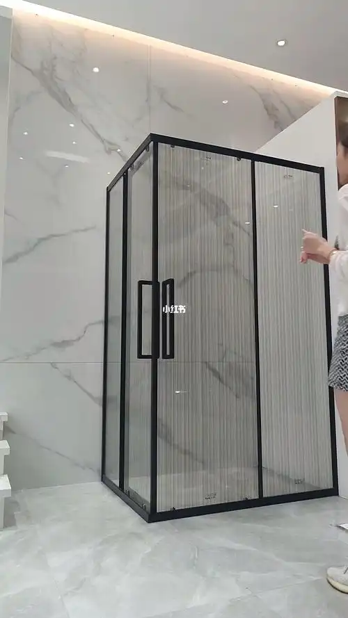 你见过这种方形移门淋浴房隔断玻璃门吗