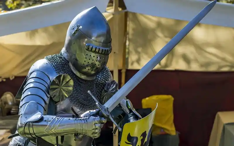 壁纸 骑士,盔甲,剑