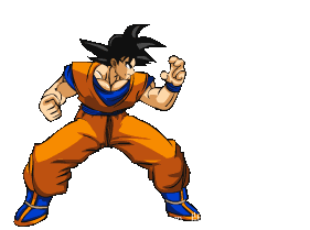 龙珠 孙悟空动作展示gif