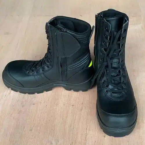 森林消防救援装备中帮系带防火救援鞋子防砸防穿刺抢险救援靴防护鞋