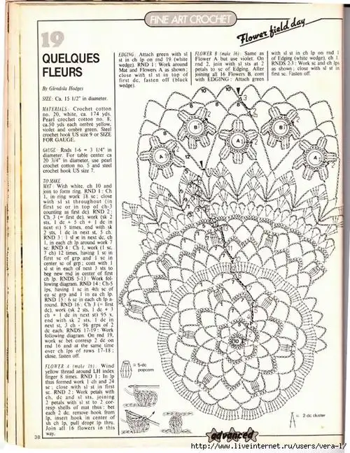 钩针桌布图解(69)